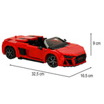 RC auto 1:14 AUDI R8 Spyder ķieģeļi