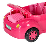 Lelle automašīna kabriolets rozā 4 el.