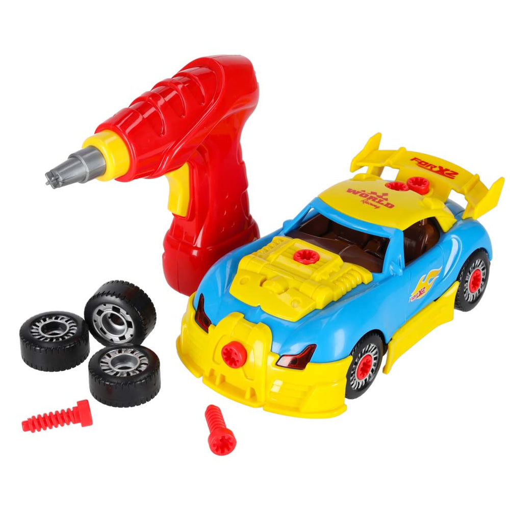Būvniecības sporta automašīnas tuning skrūvgriezis