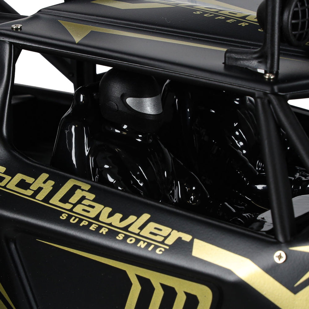 RC auto Rock Crawler 2.4GHz 1:8 51cm melns