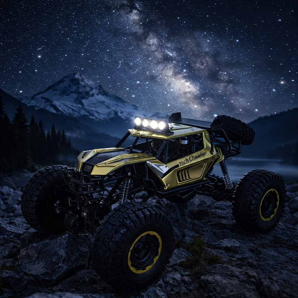 RC auto Rock Crawler 2.4GHz 1:8 51cm zelts