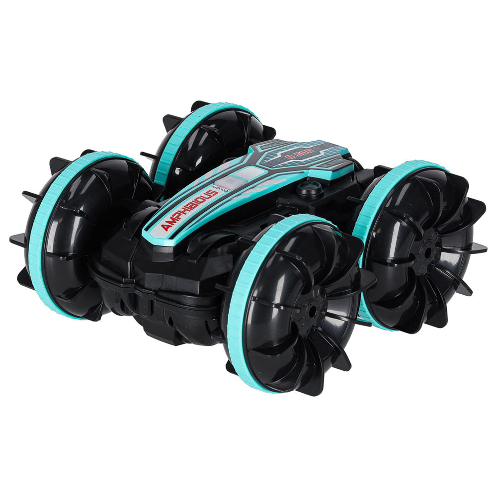 Amfībijas tālvadības automašīna ar žestiem vadāma 4x4 360 2.4GHz 3.7V