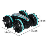 Amfībijas tālvadības automašīna ar žestiem vadāma 4x4 360 2.4GHz 3.7V