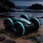 Amfībijas tālvadības automašīna ar žestiem vadāma 4x4 360 2.4GHz 3.7V
