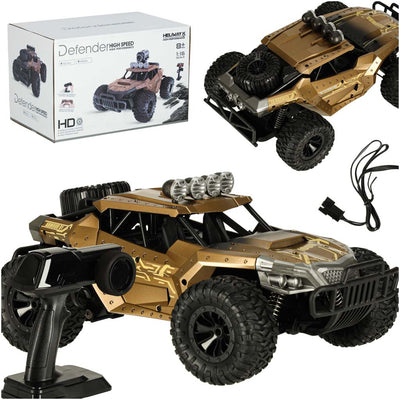 RC bezceļu drifta auto 20 km/h brūns