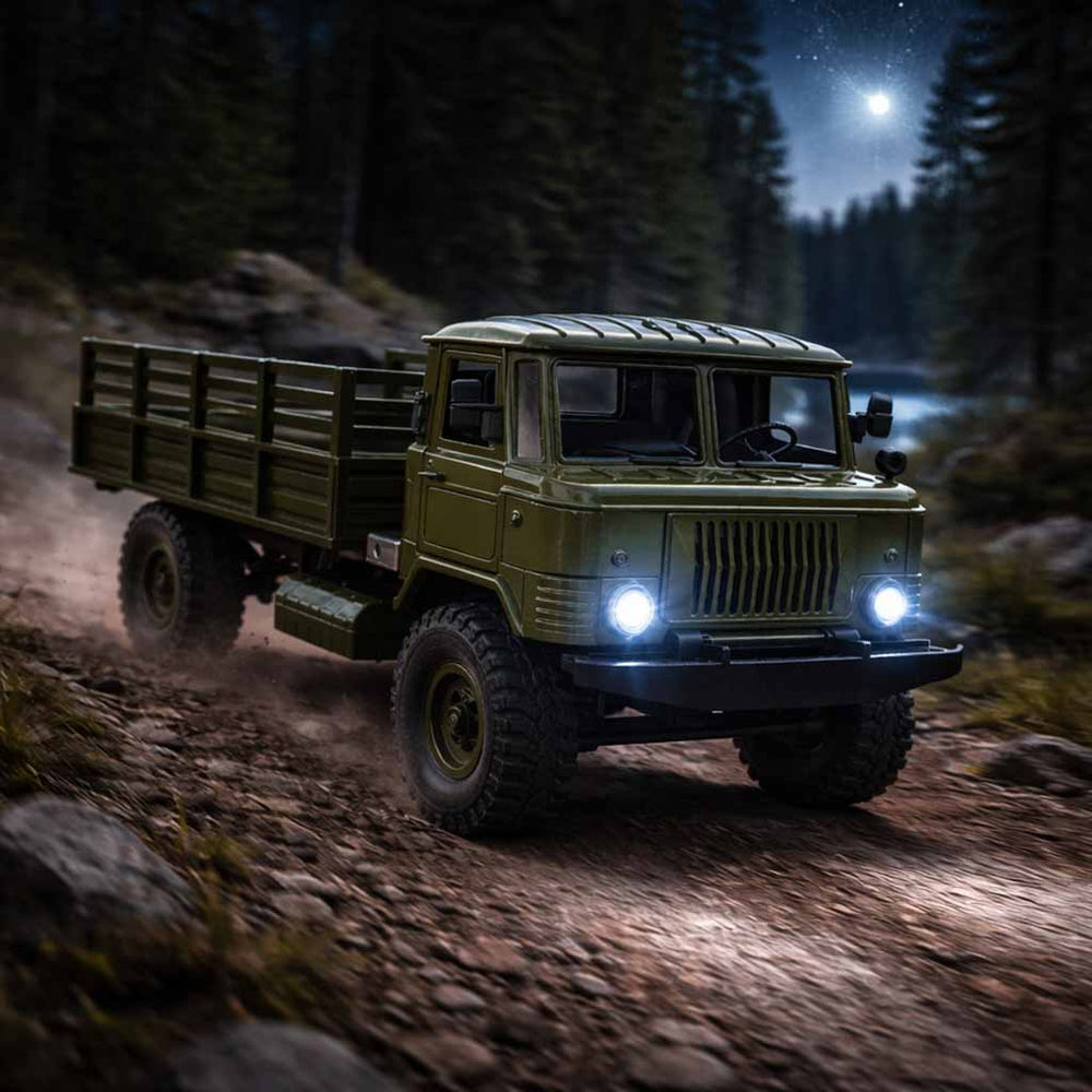 Militārā automašīna RC Off-Road 4WD 1:16 RTR