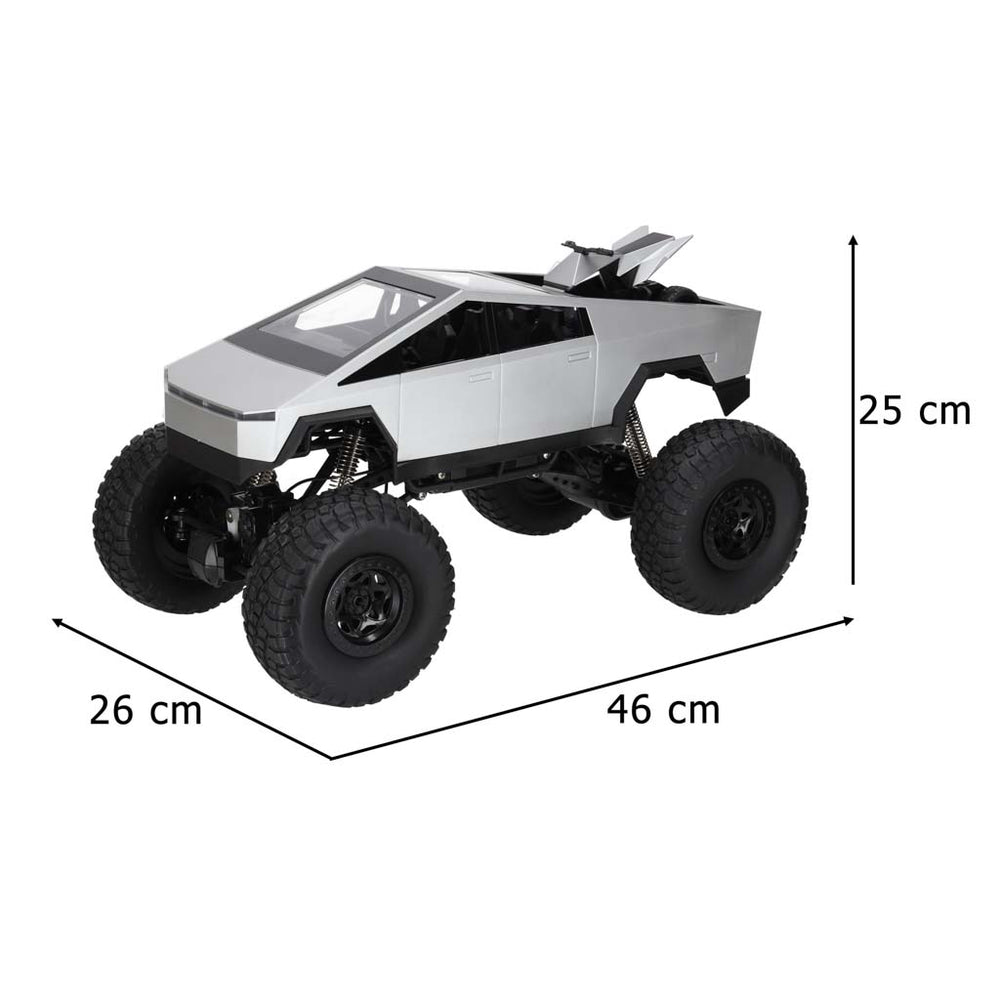 Tālvadības pikaps kravas automašīnas kāpšanas transportlīdzeklis 1:8 2.4GHz