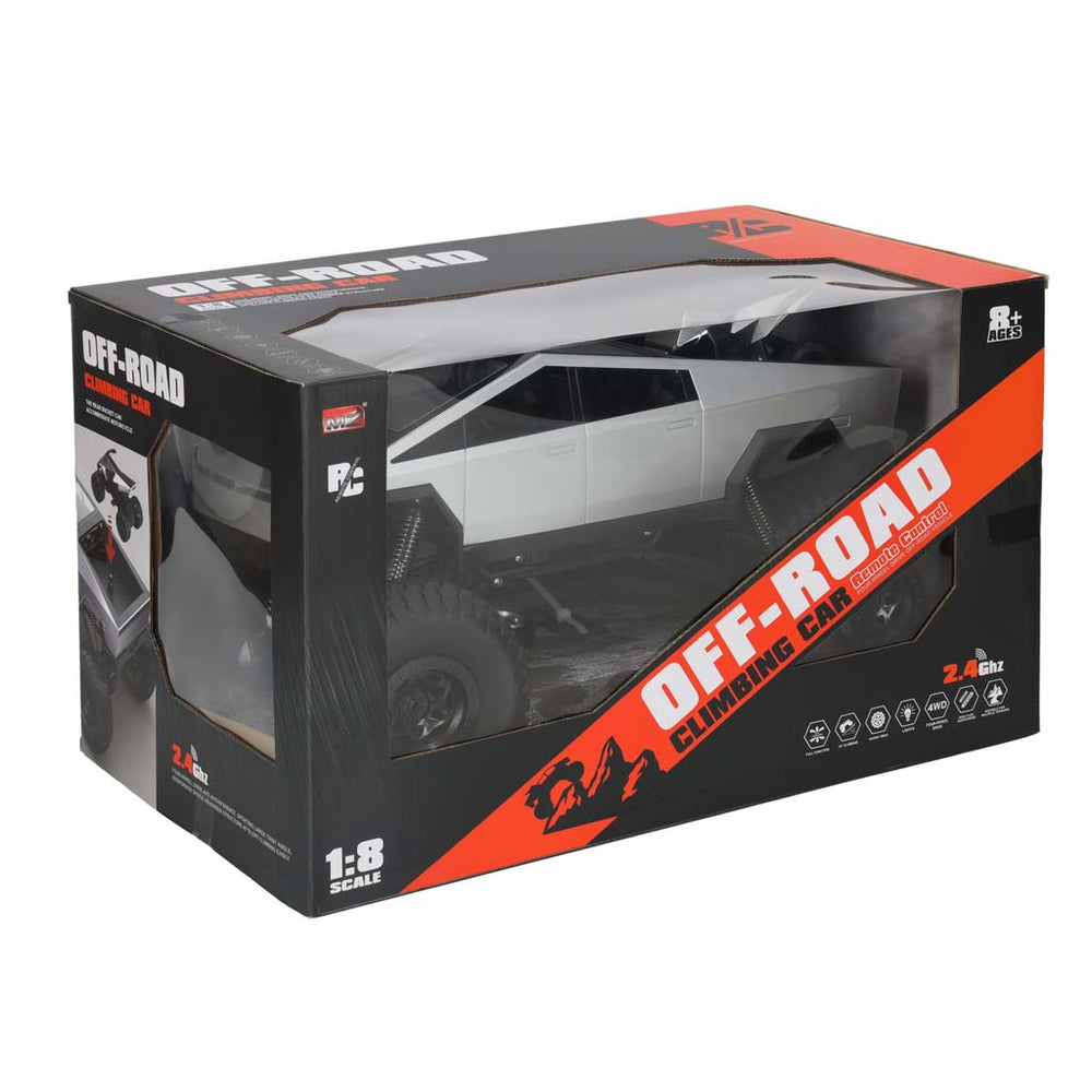 Tālvadības pikaps kravas automašīnas kāpšanas transportlīdzeklis 1:8 2.4GHz