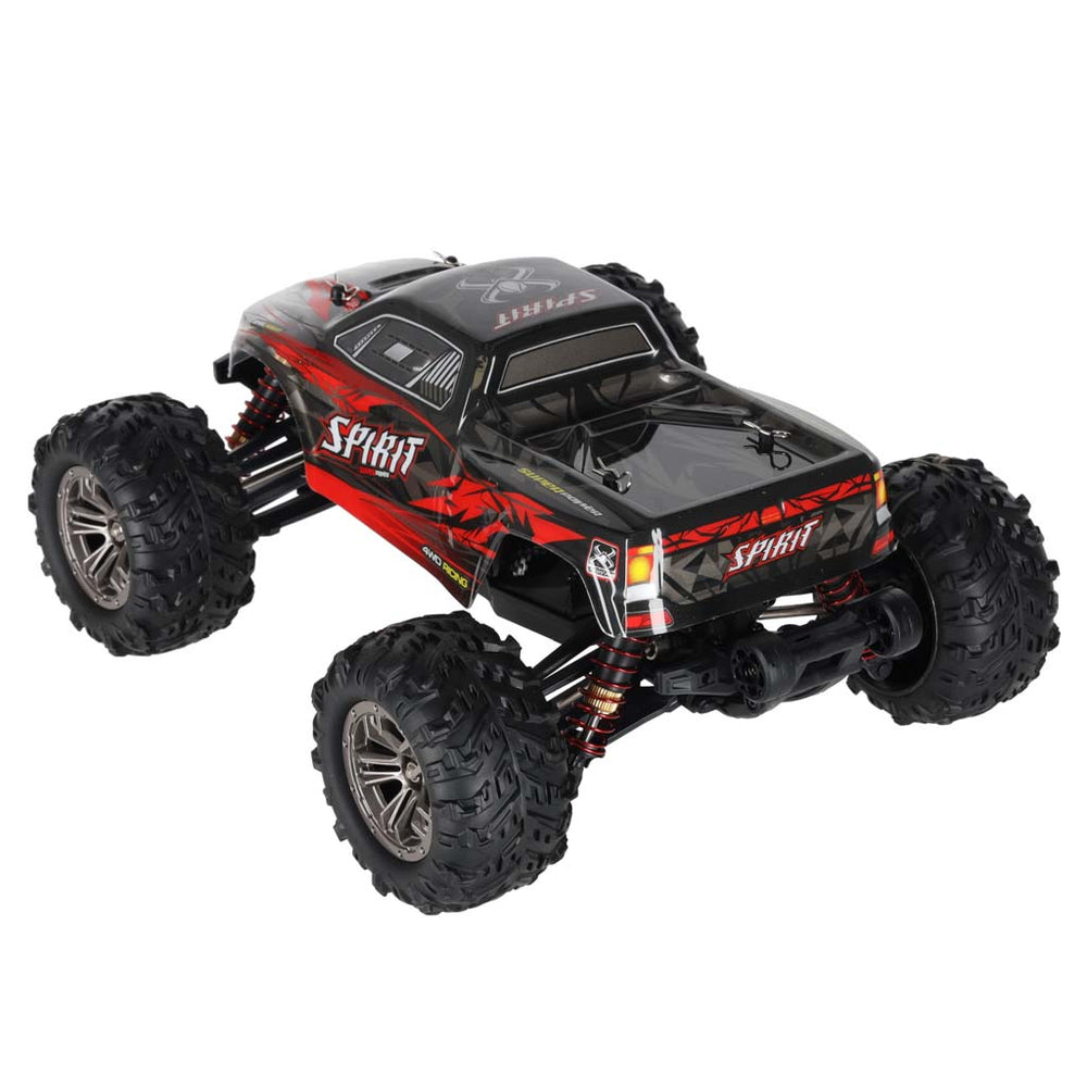 RC auto Q901 bezass 1:16 2.4G 4CH 52km/h sarkans