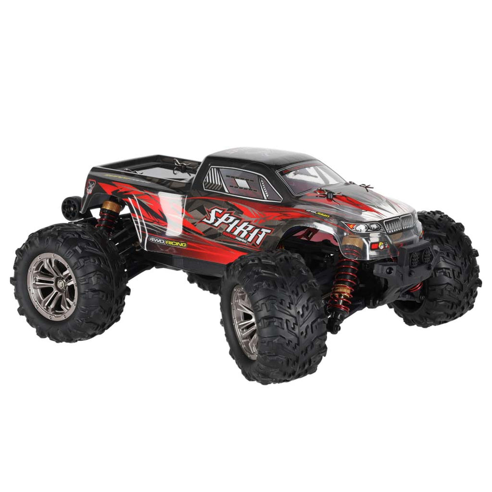 RC auto Q901 bezass 1:16 2.4G 4CH 52km/h sarkans