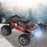 RC auto Q901 bezass 1:16 2.4G 4CH 52km/h sarkans