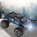 RC auto Q901 bezass 1:16 2.4G 4CH 52km/h zils