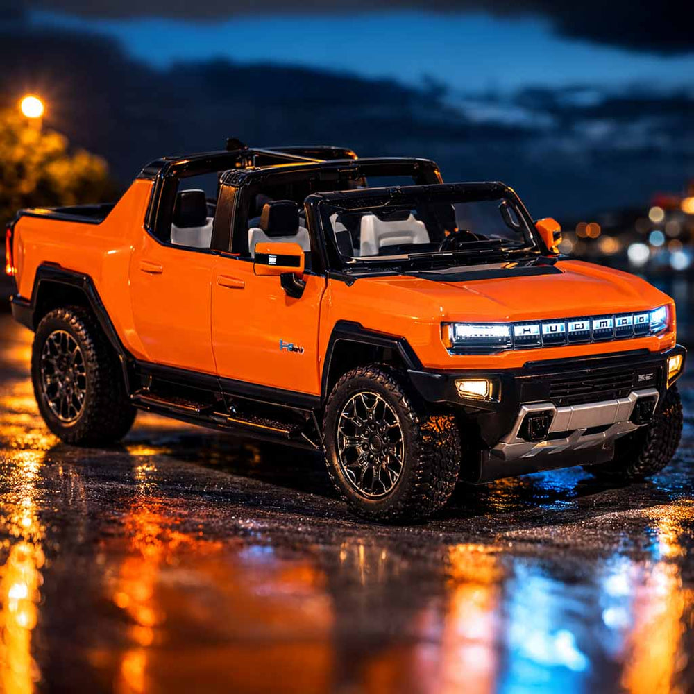 RC auto 1:16 Hummer EV oranžs