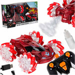 Tālvadības pults vadāma drifta bezceļa automašīna REVOLT Slydz Vapor Racer 360 red