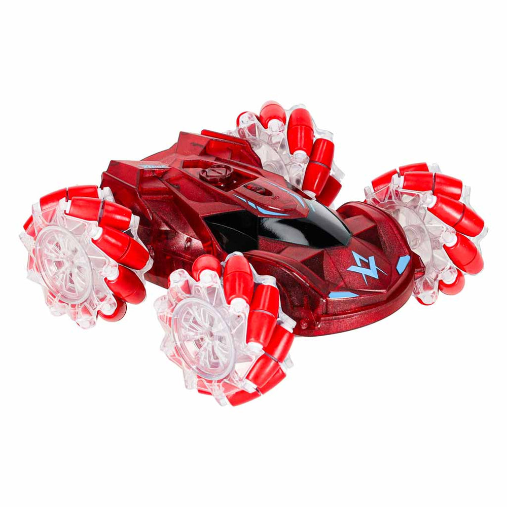 Tālvadības pults vadāma drifta bezceļa automašīna REVOLT Slydz Vapor Racer 360 red
