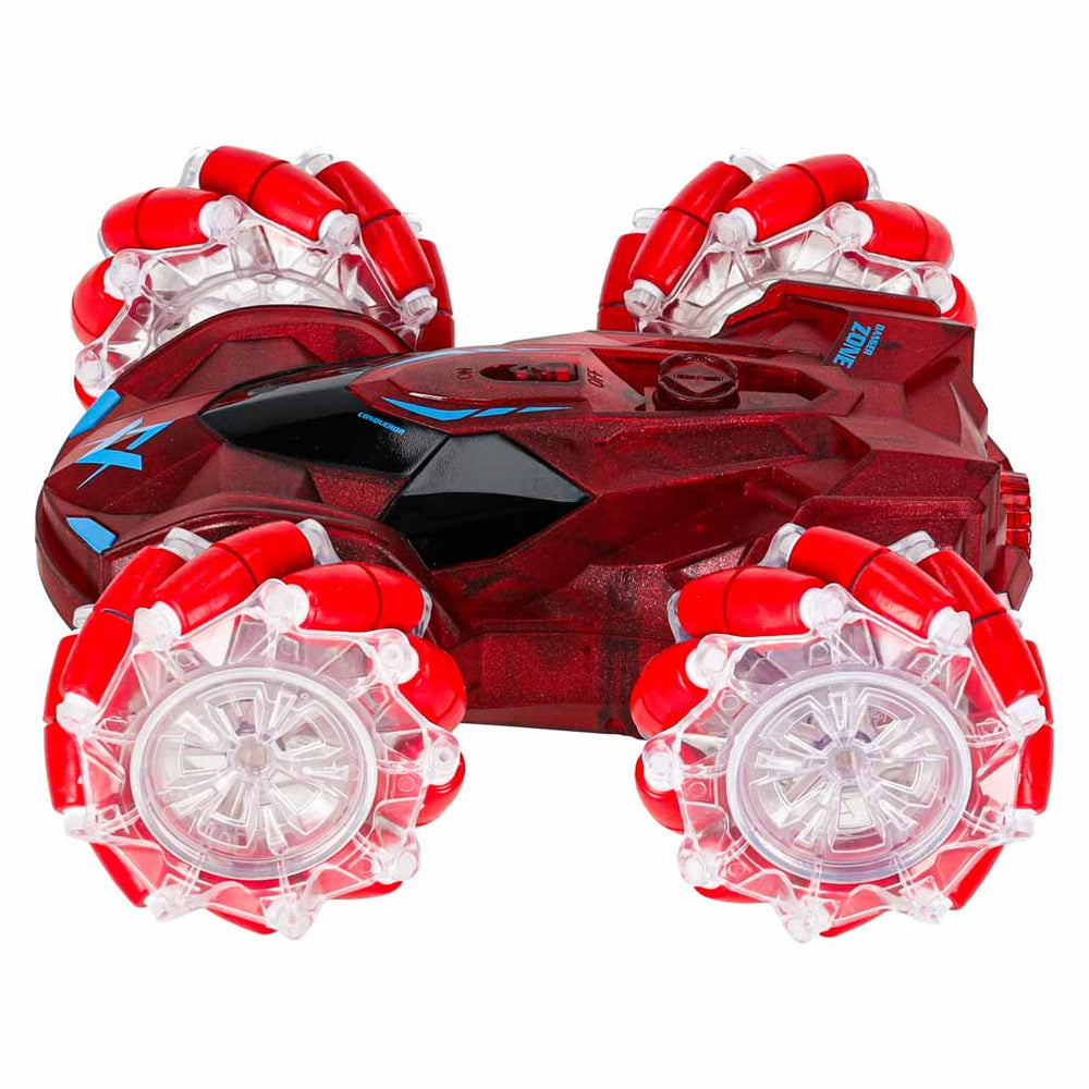 Tālvadības pults vadāma drifta bezceļa automašīna REVOLT Slydz Vapor Racer 360 red