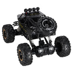 RC auto Rock Crawler 1:12 4WD METAL melns