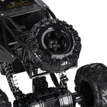 RC auto Rock Crawler 1:12 4WD METAL melns