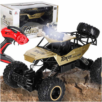 RC auto Rock Crawler 1:12 4WD METAL zelts
