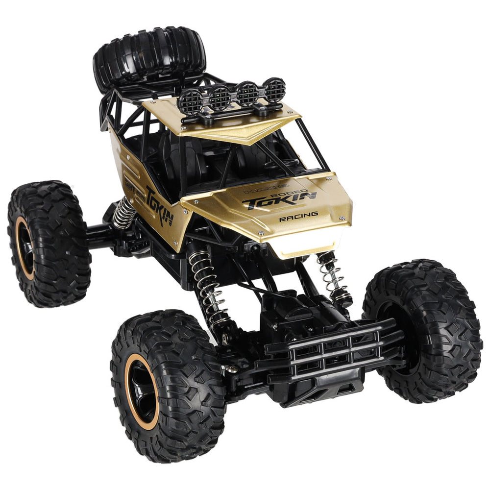 RC auto Rock Crawler 1:12 4WD METAL zelts