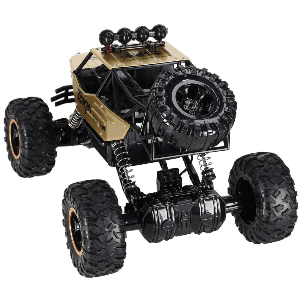 RC auto Rock Crawler 1:12 4WD METAL zelts