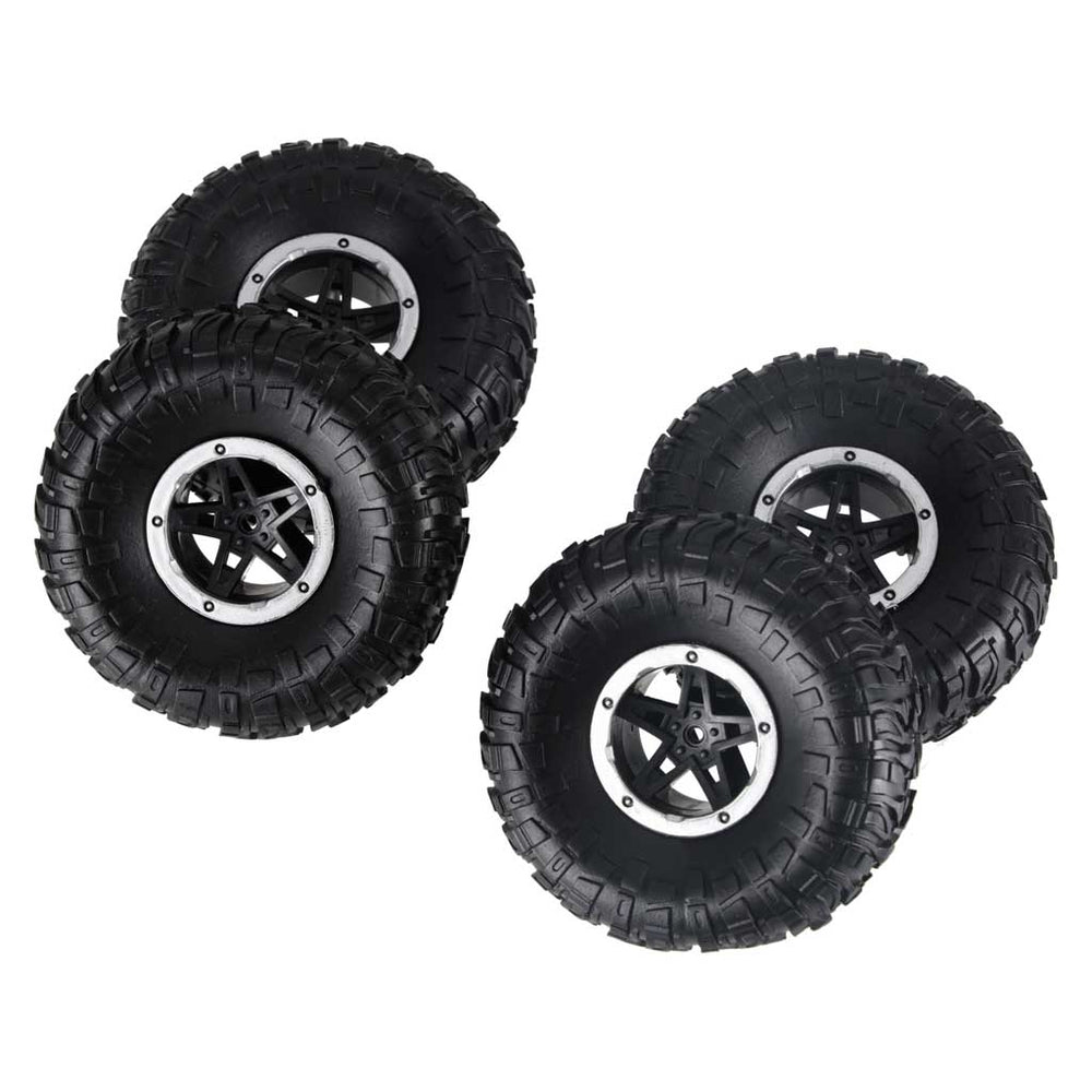 RC Rock Crawler 4x4 LHC012 auto 2in1 melns