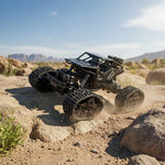 RC Rock Crawler 4x4 LHC012 auto 2in1 melns
