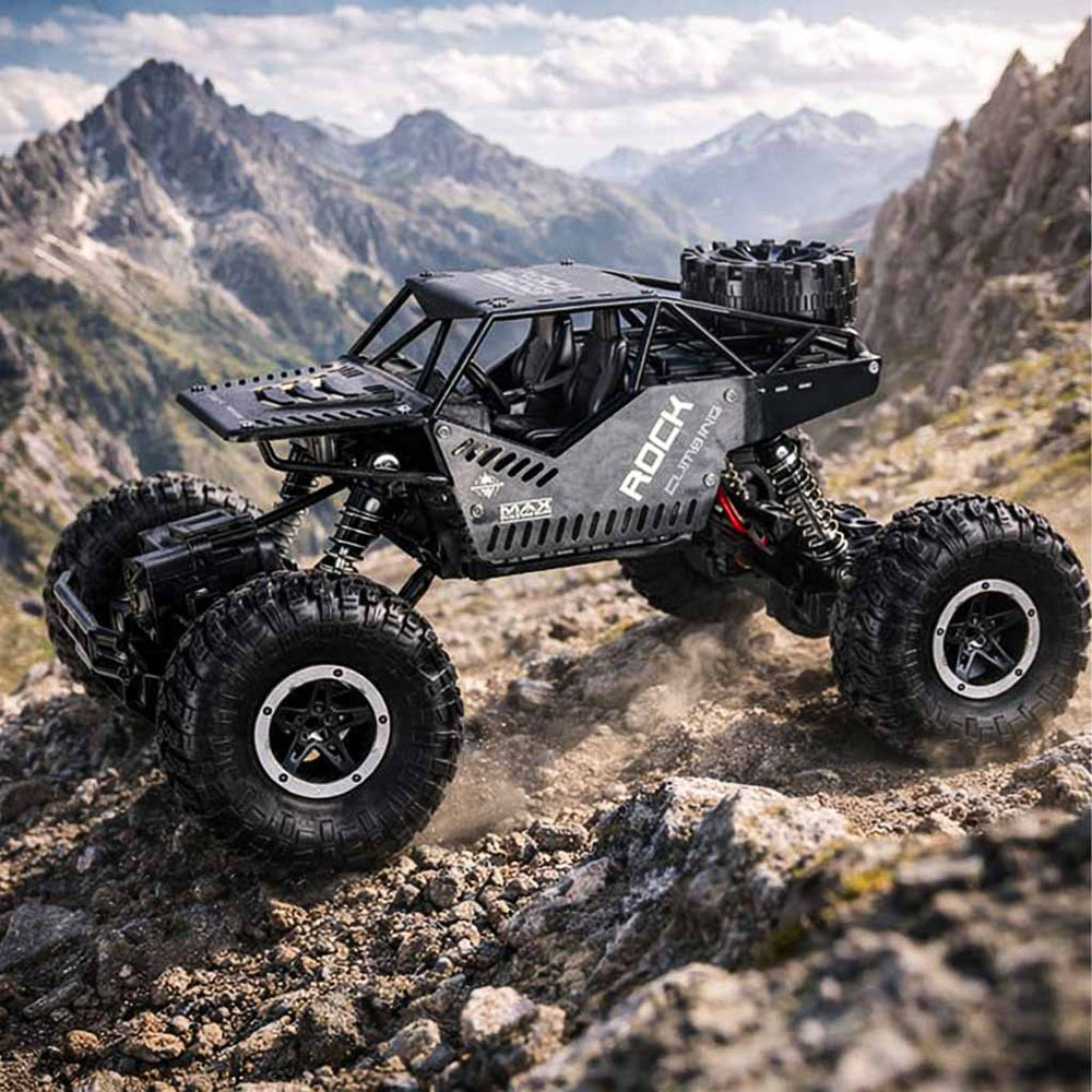 RC Rock Crawler 4x4 LHC012 auto 2in1 melns