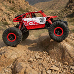 RC auto Rock Crawler HB 2.4GHz 1:18 sarkans