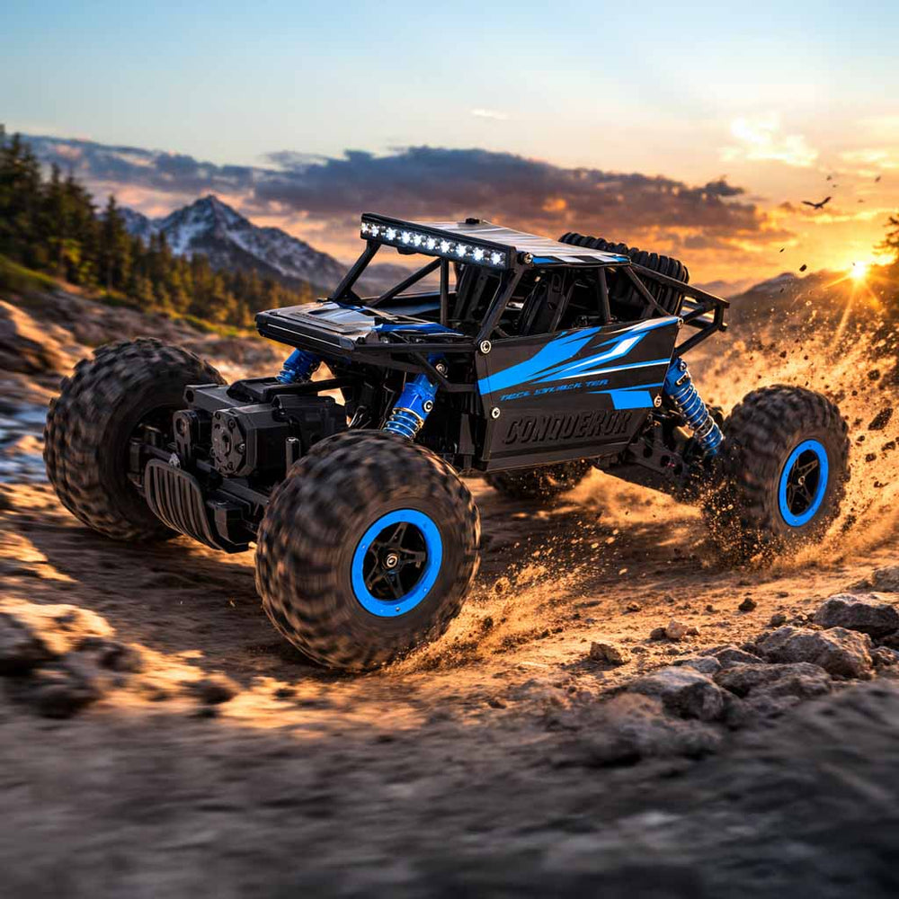 RC auto Rock Crawler HB 2.4GHz 1:18 zils