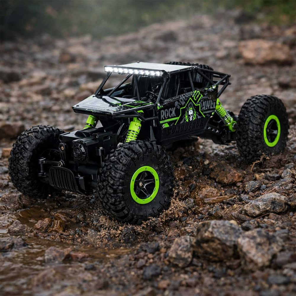 RC auto Rock Crawler HB 2.4GHz 1:18 zaļš