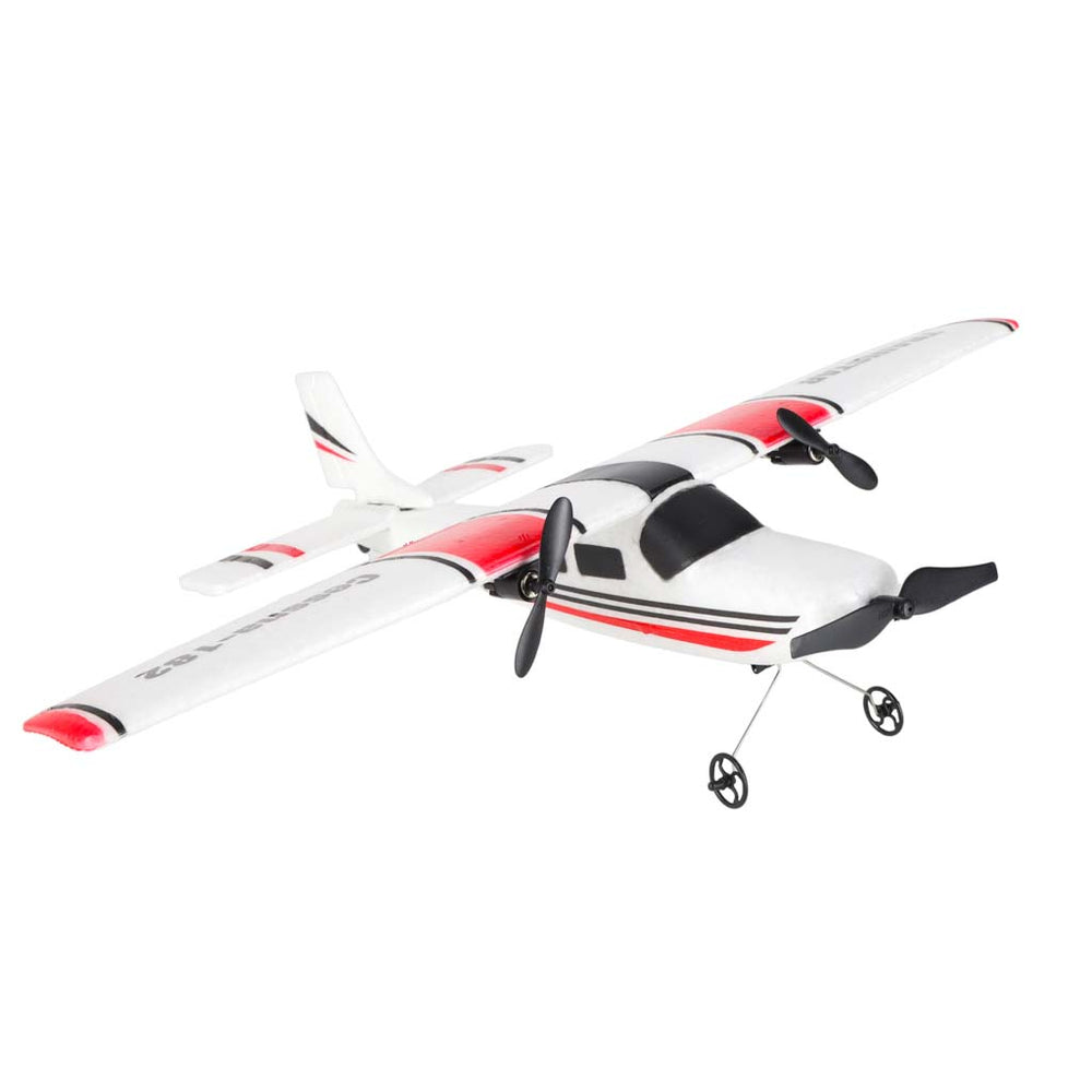 Attālināti vadāms Cessna 182 planieris akrobāts 2.4GHz gaisa kuģis