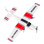 Attālināti vadāms Cessna 182 planieris akrobāts 2.4GHz gaisa kuģis