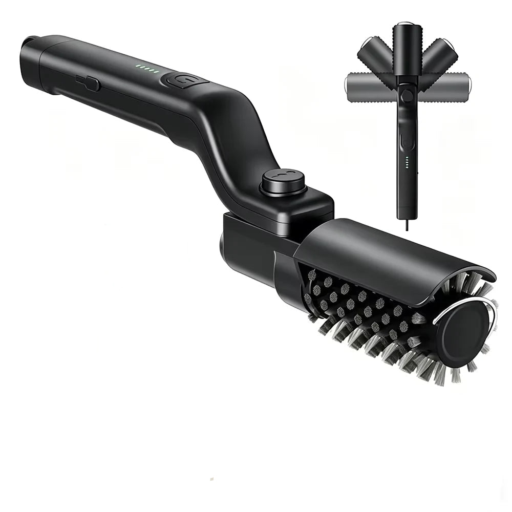 Electric BBQ Cleaner Brush Wireless Stainless Steel Rotary Grill Brush for Outdoor Grill Steam BBQ Cleaning Brush Accessoires