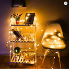 LED Ziemassvētku virtenes gaismas – 40 / 80 LED, 6 m / 10 m