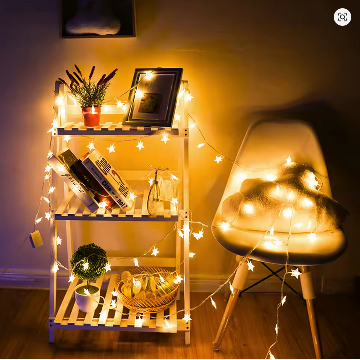 LED Ziemassvētku virtenes gaismas – 40 / 80 LED, 6 m / 10 m