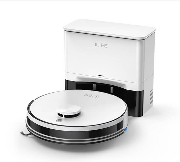 ILFE A30 PRO Robots putekļu sūcējs, mitrā un sausā tīrīšana. Jauda 5000PA. Darbības ilgums līdz 180min.