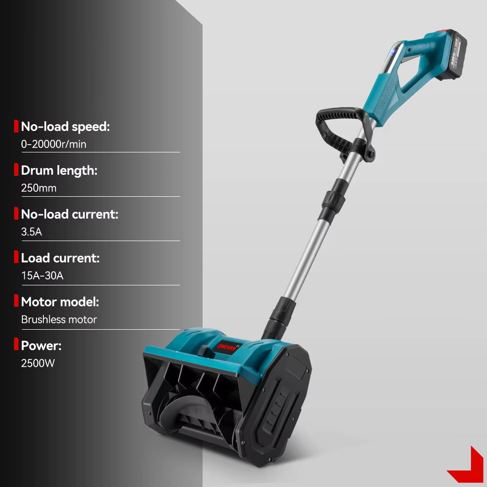 Elektriskā sniega lāpsta — piemērota Makita 18V akumulatoriem