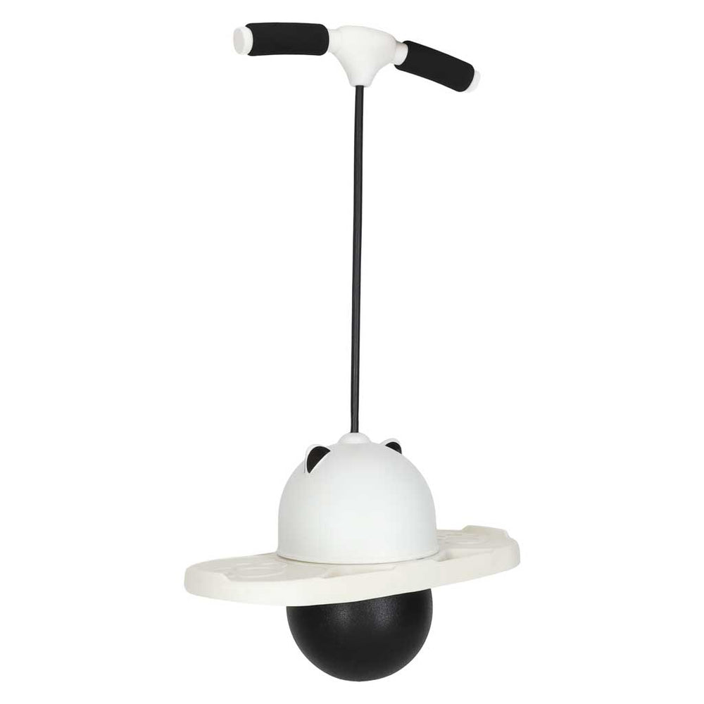 Bērnu lēkšanas rīks „Pogo Balance Jumper“, balts un melns