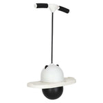 Bērnu lēkšanas rīks „Pogo Balance Jumper“, balts un melns