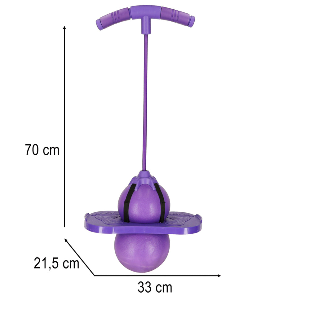 Bērnu pogo līdzsvara džemperis violets