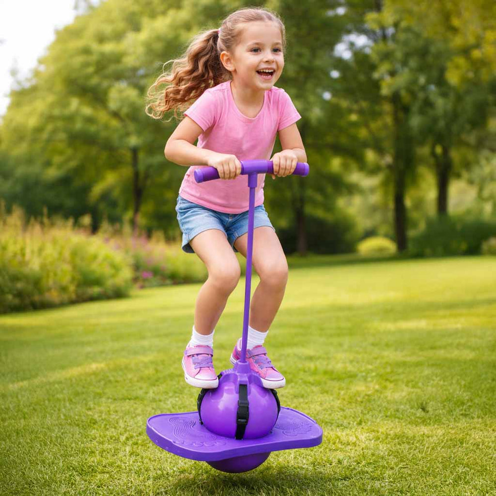 Bērnu pogo līdzsvara džemperis violets