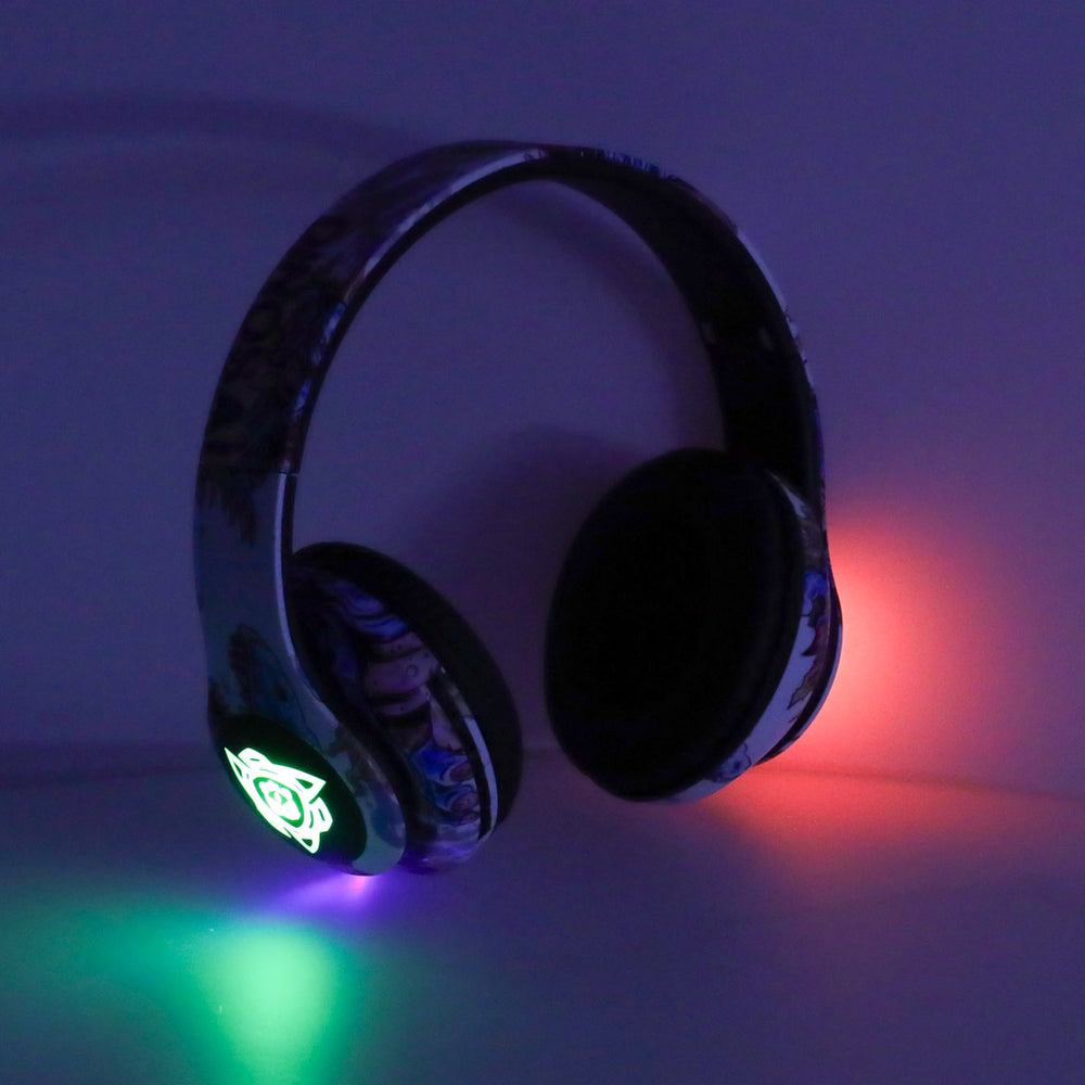 Bluetooth RGB Gaming Sport 150mAh bezvadu austiņas uz ausīm