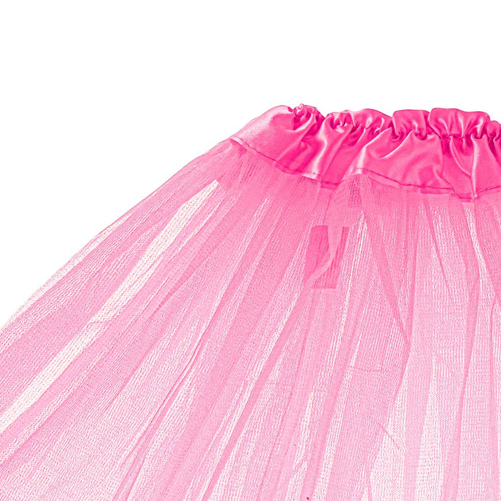Tutu tilla svārki kostīms rozā