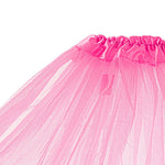 Tutu tilla svārki kostīms rozā