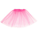 Tutu tilla svārki kostīms rozā