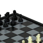 Magnētiskā šaha dambrete puzzle spēle