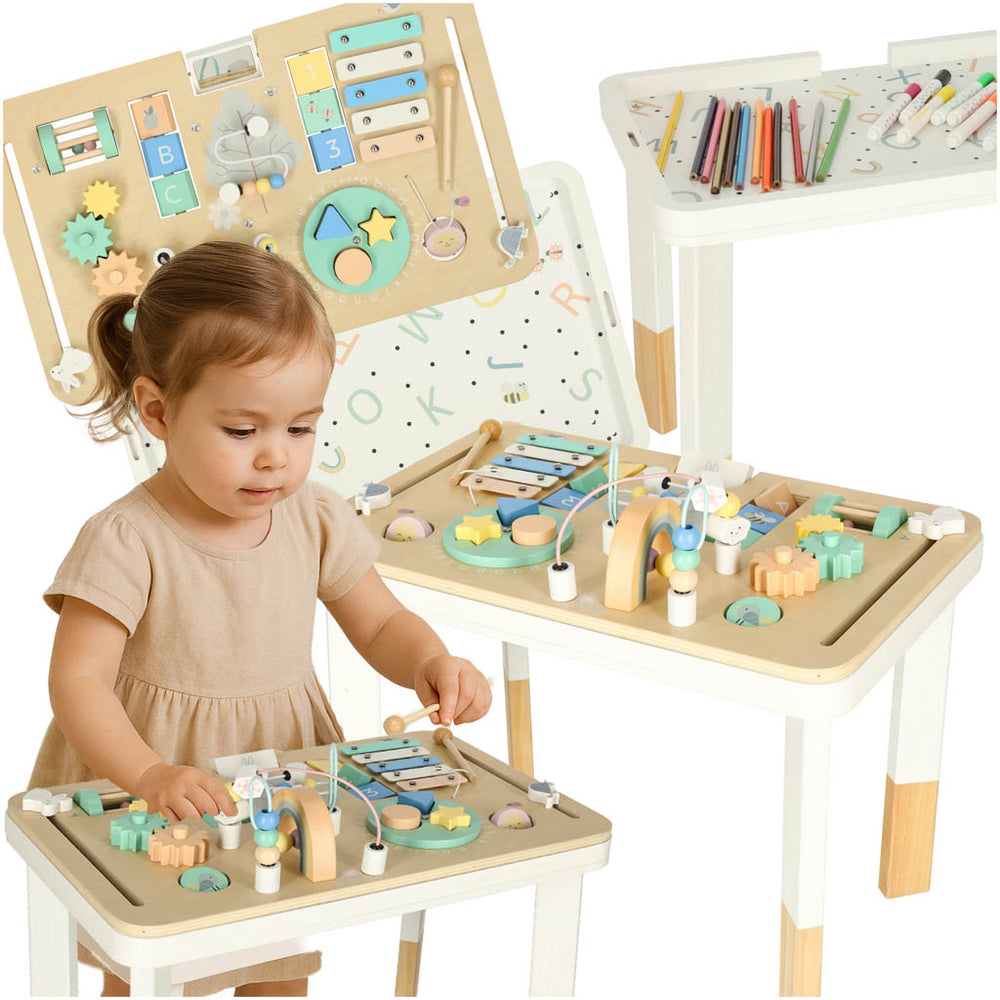 Lulilo montessori krāsains manipulāciju galds