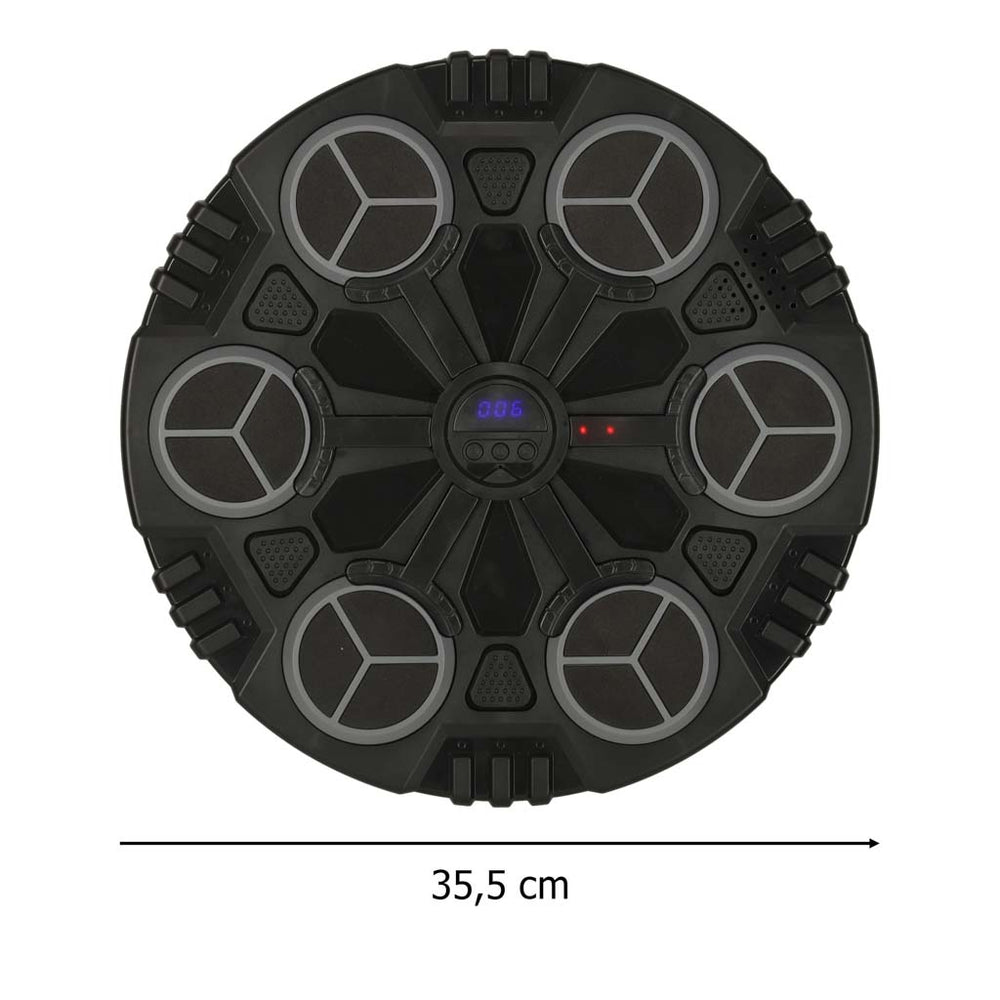 Bokss vairogs sienas treneris mūzika LED USB cimdi