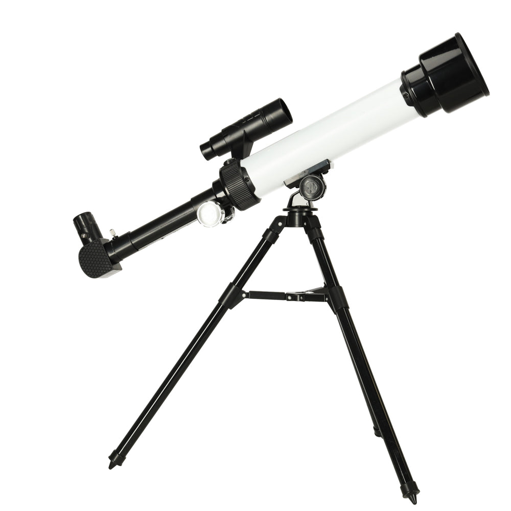 Izglītojošs astronomiskais teleskops bērniem uz statīva